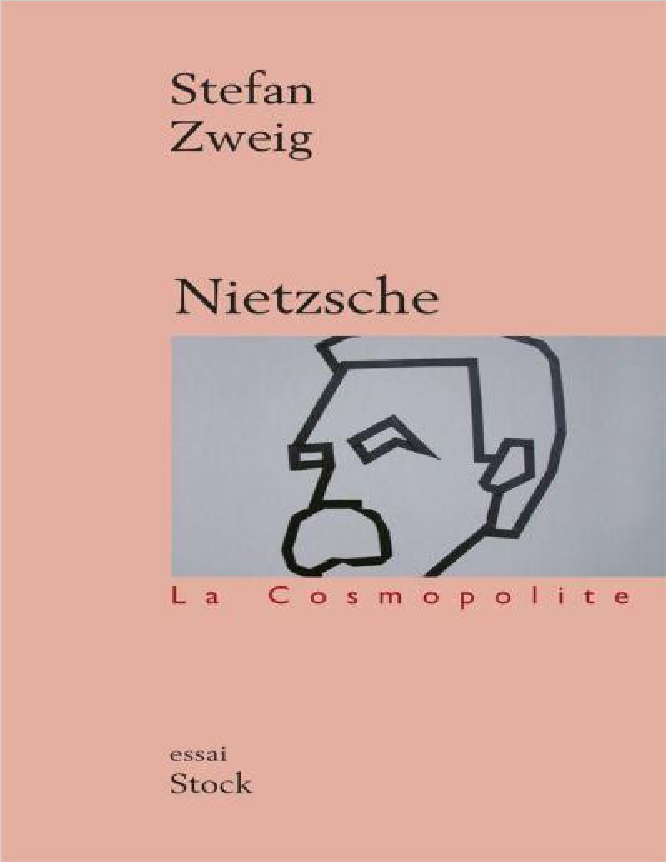 Book cover of Nietzsche: la cosmopolite by Stefan Zweig Book cover of Nietzsche: la cosmopolite by Stefan Zweig